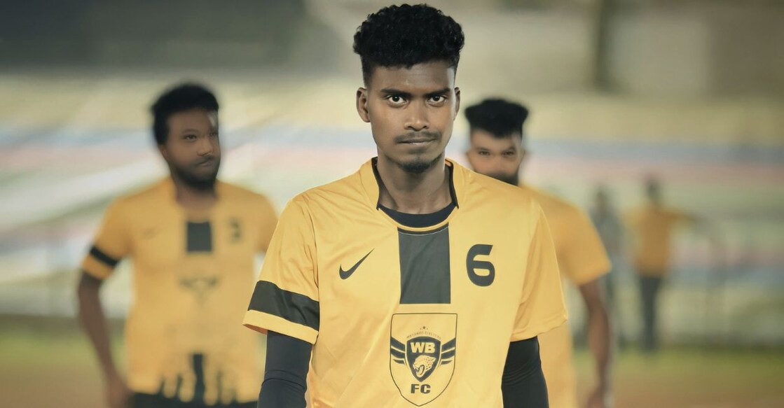 Sreenath was selected for the Santosh Trophy tournament's selection camp based on his debut performance at the 58th Inter District Football Championship held in Thrissur earlier this month. Photo: Special Arrangement