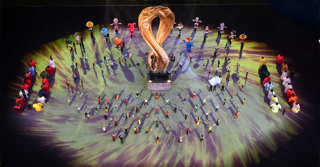 Opening ceremony of the Qatar 2022 World Cup. Photo: Kirill Kudryavtsev/AFP