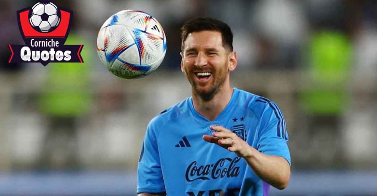Argentina's Lionel Messi during a training session. File photo: Reuters/Amr Alfiky