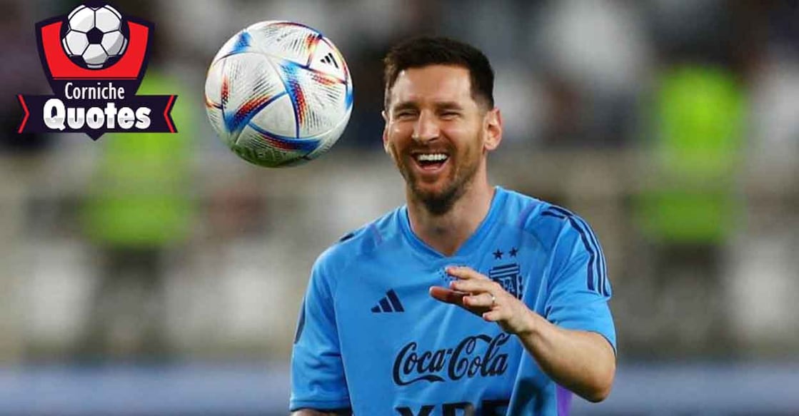 Argentina's Lionel Messi during a training session. File photo: Reuters/Amr Alfiky