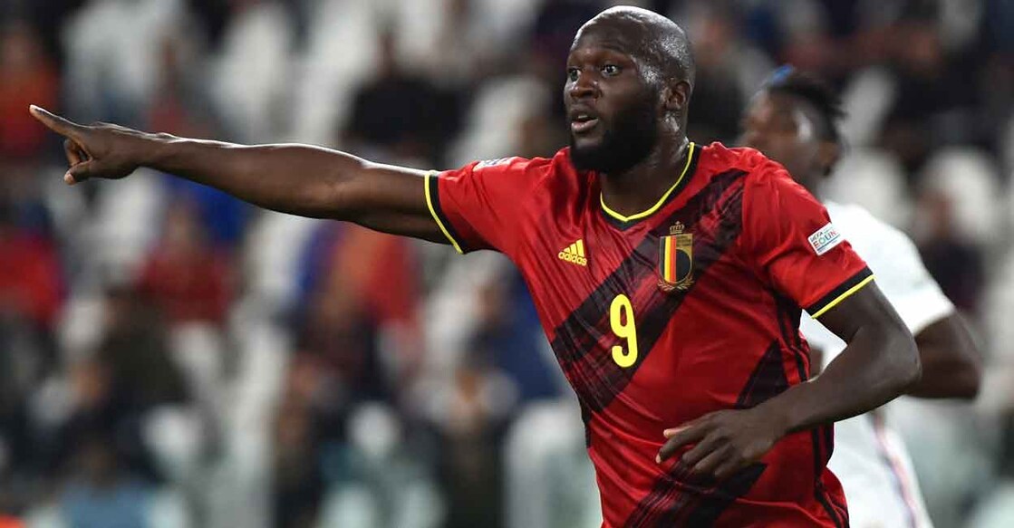 Romelu Lukaku is ahead of schedule in his recovery from injury but will not feature against Morocco. File photo: Reuters/Massimo Pinca