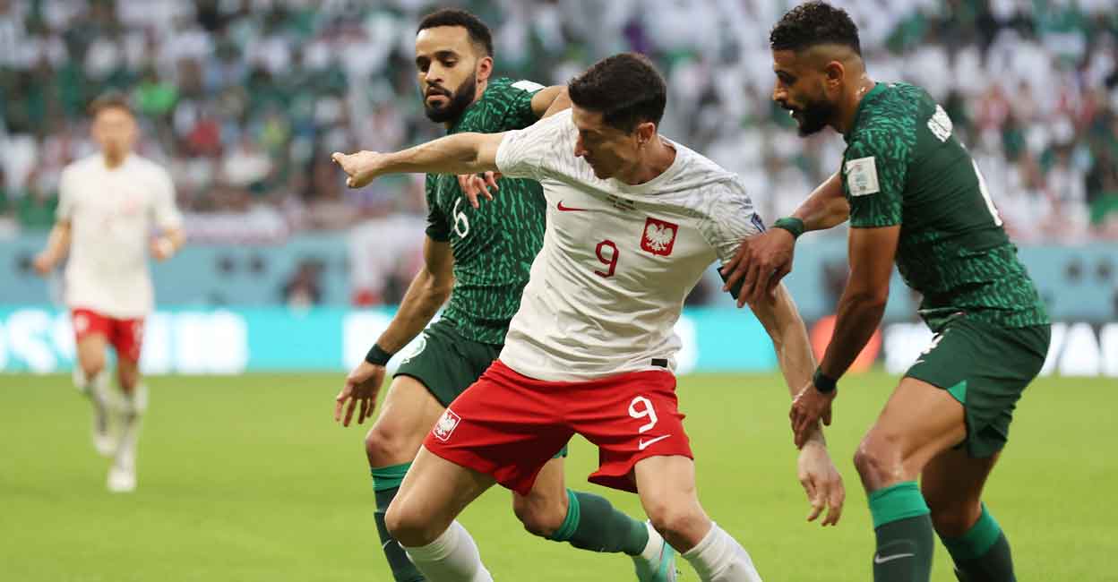 Robert Lewandowski gets first World Cup goal as Poland beat Saudi Arabia, World Cup 2022