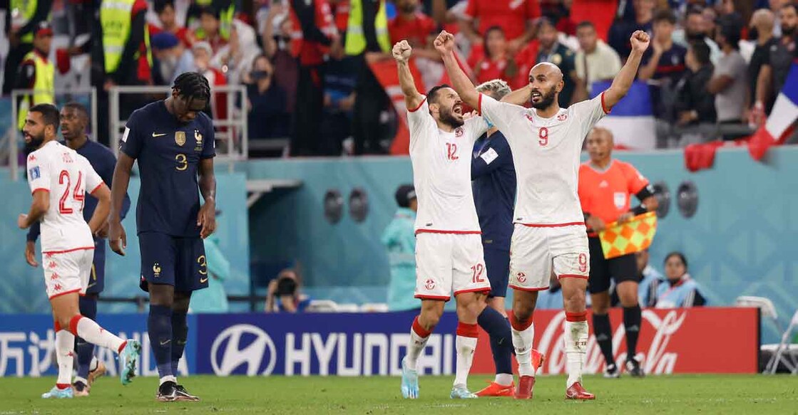 Tunisia stun France