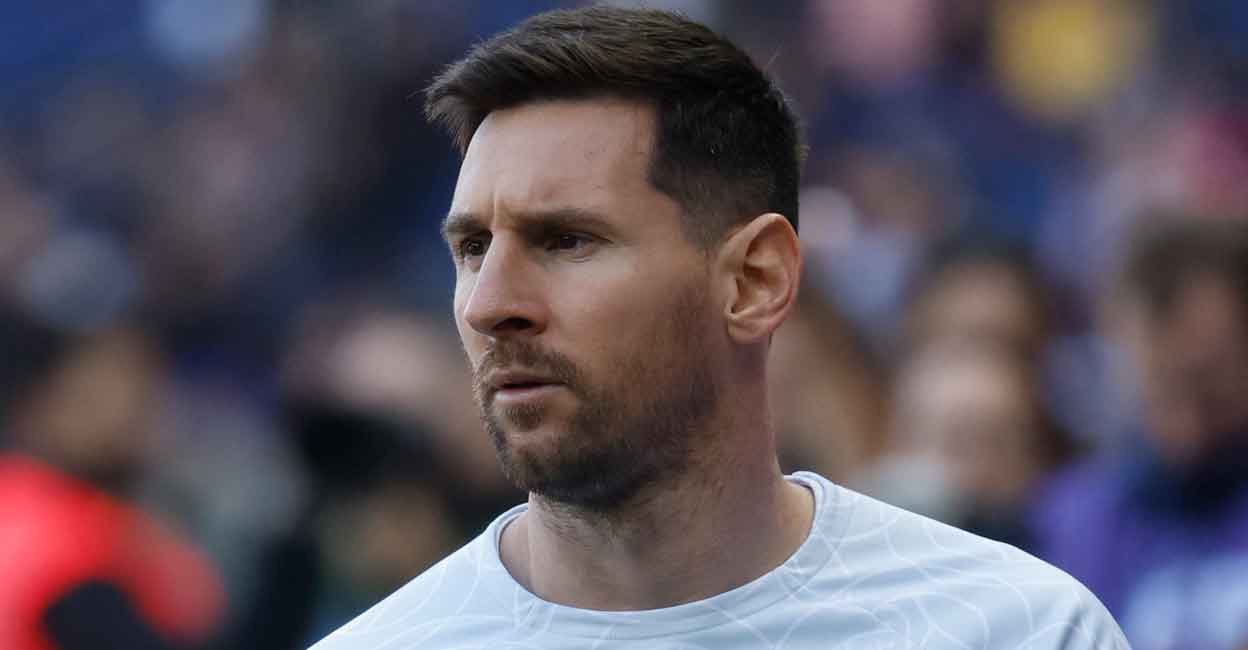 Messi moved to the French capital from Barcelona in 2021 on a two-year contract. File photo: Reuters/Gonzalo Fuentes