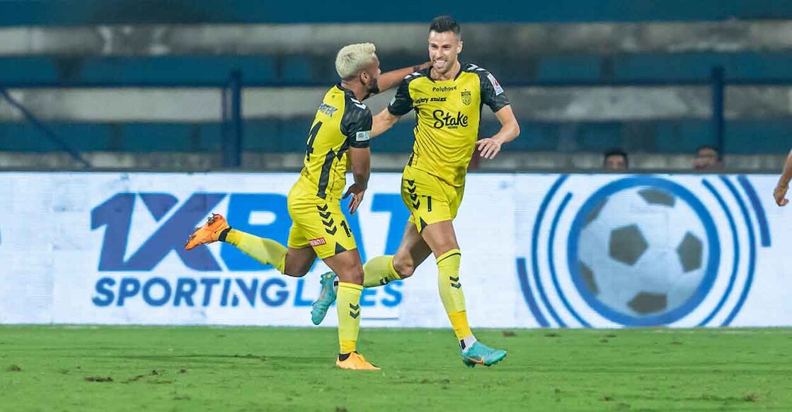  Joel Chianese, right, completed the tally for the holders. Photo: ISL