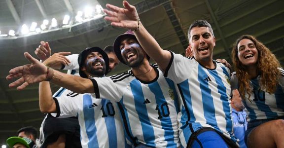 Argentina fans Argentina fans
