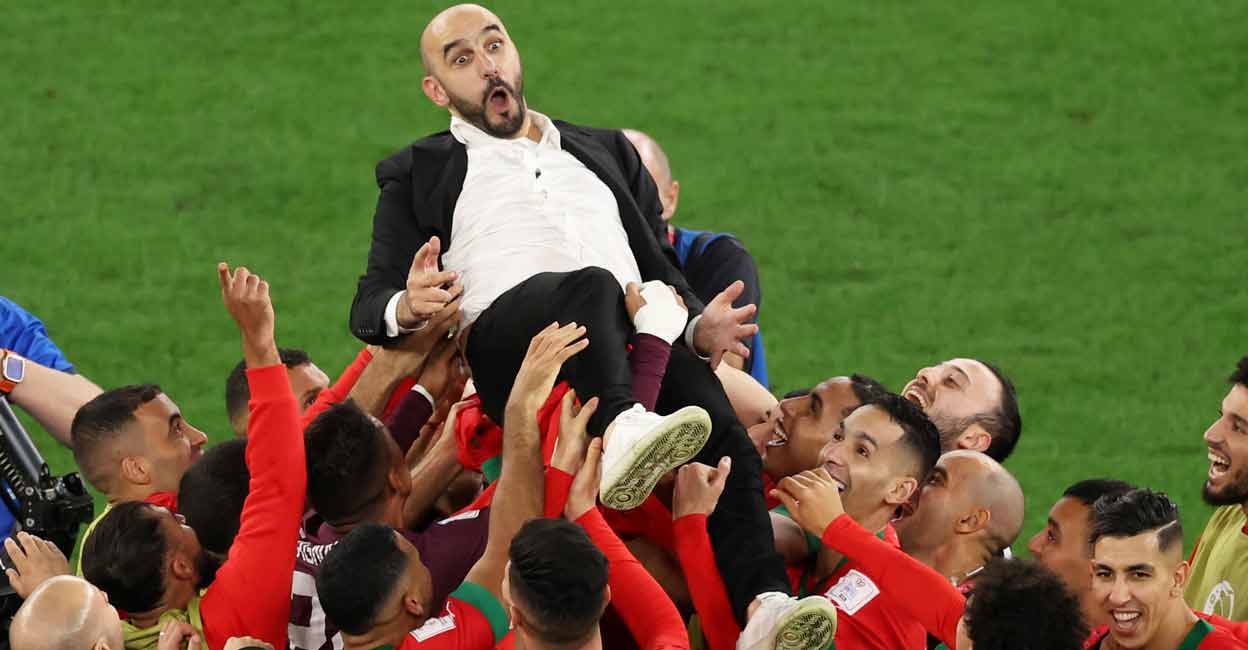 Pain for Spain! Morocco make history in shootout, march into quarterfinals