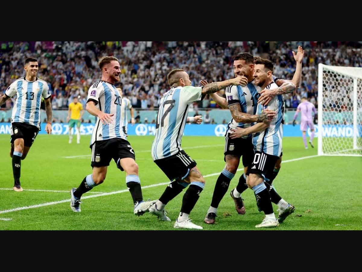 Argentina football shop match