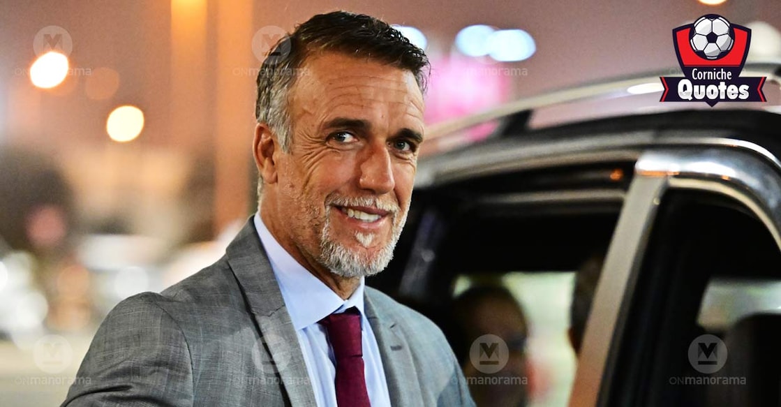 Gabriel Batistuta. Photo: Nikhilraj / Manorama