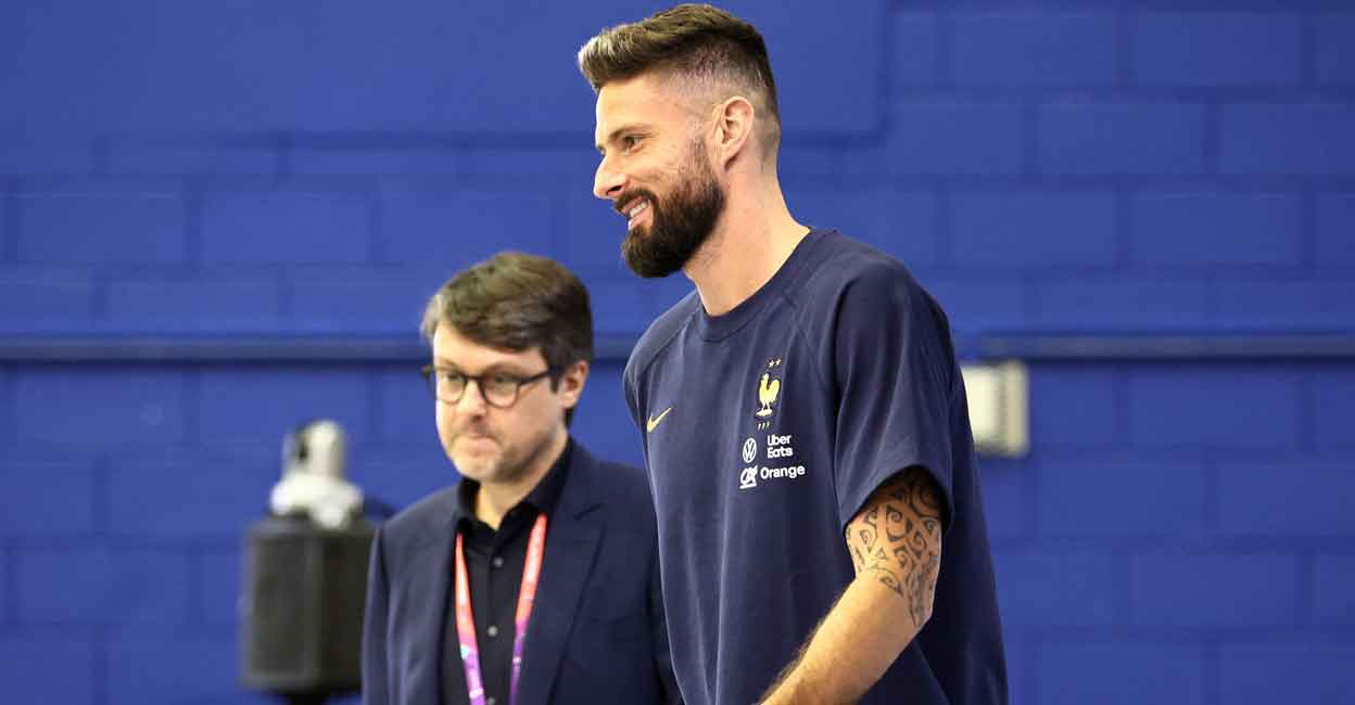 Olivier Giroud Olivier Giroud has rarely been considered a first choice for his country. Photo: Reuters/Marko Djurica
