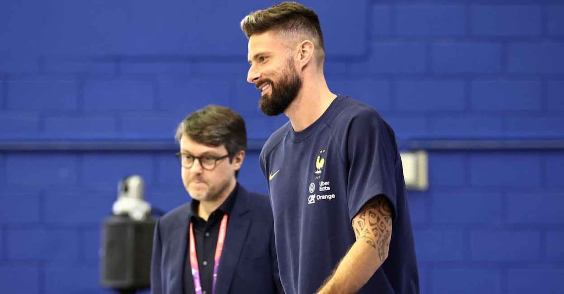 Olivier Giroud has rarely been considered a first choice for his country. Photo: Reuters/Marko Djurica