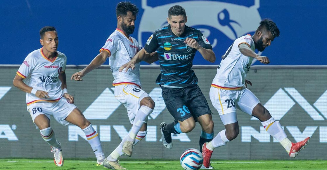 Jorge Diaz on the move. Photo: ISL