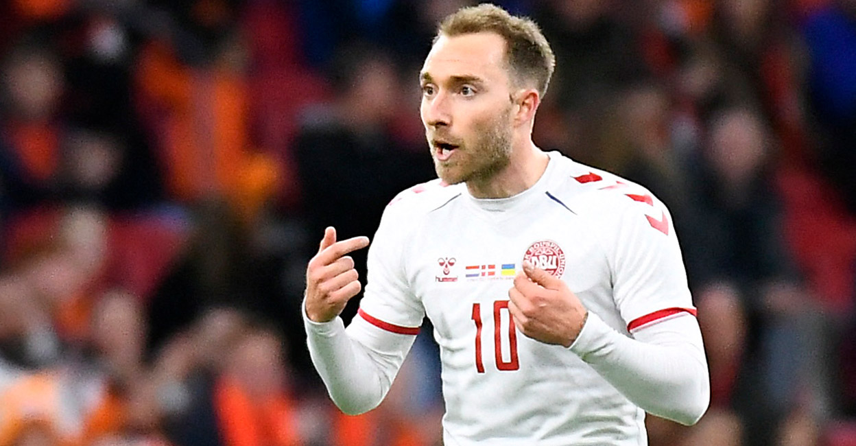 Christian Eriksen Denmark's Christian Eriksen. File photo: Reuters/Piroschka Van De Wouw