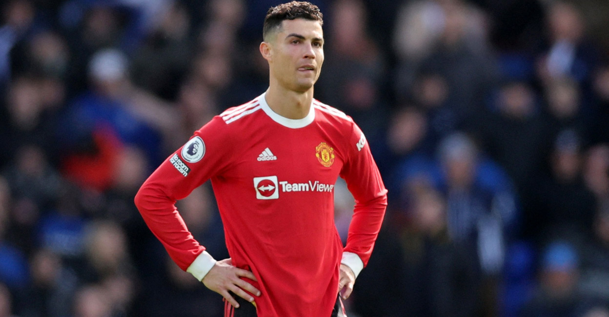 Cristiano Ronaldo Cristiano Ronaldo looks dejected after the match against Everton. File photo: Action Images via Reuters/Carl Recine