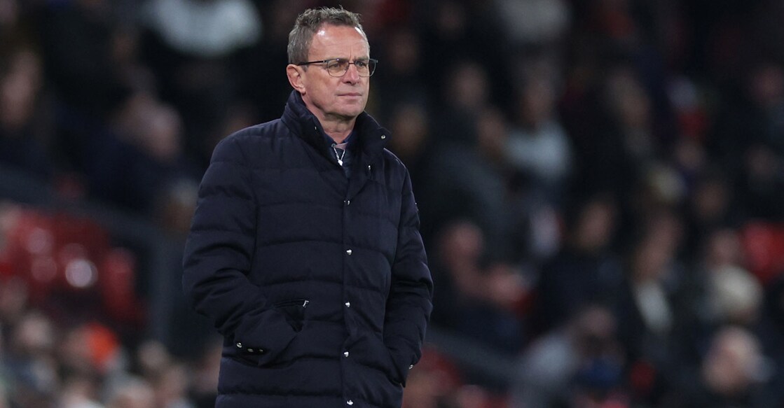 Manchester United interim manager Ralf Rangnick. Photo: Reuters/Phil Noble