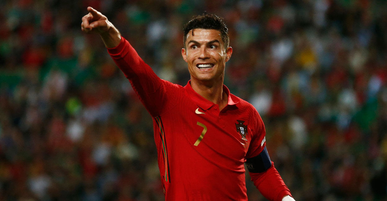 SOCCER-UEFANATIONS-POR-SWI-REPORT Portugal's Cristiano Ronaldo. Photo: Reuters/Pedro Nunes