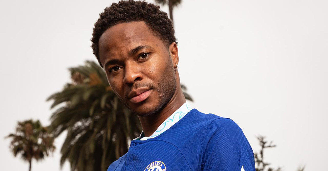 Sterling becomes Chelsea's first signing under the new ownership led by Todd Boehly and Clearlake Capital. Photo: Twitter@ChelseaFC