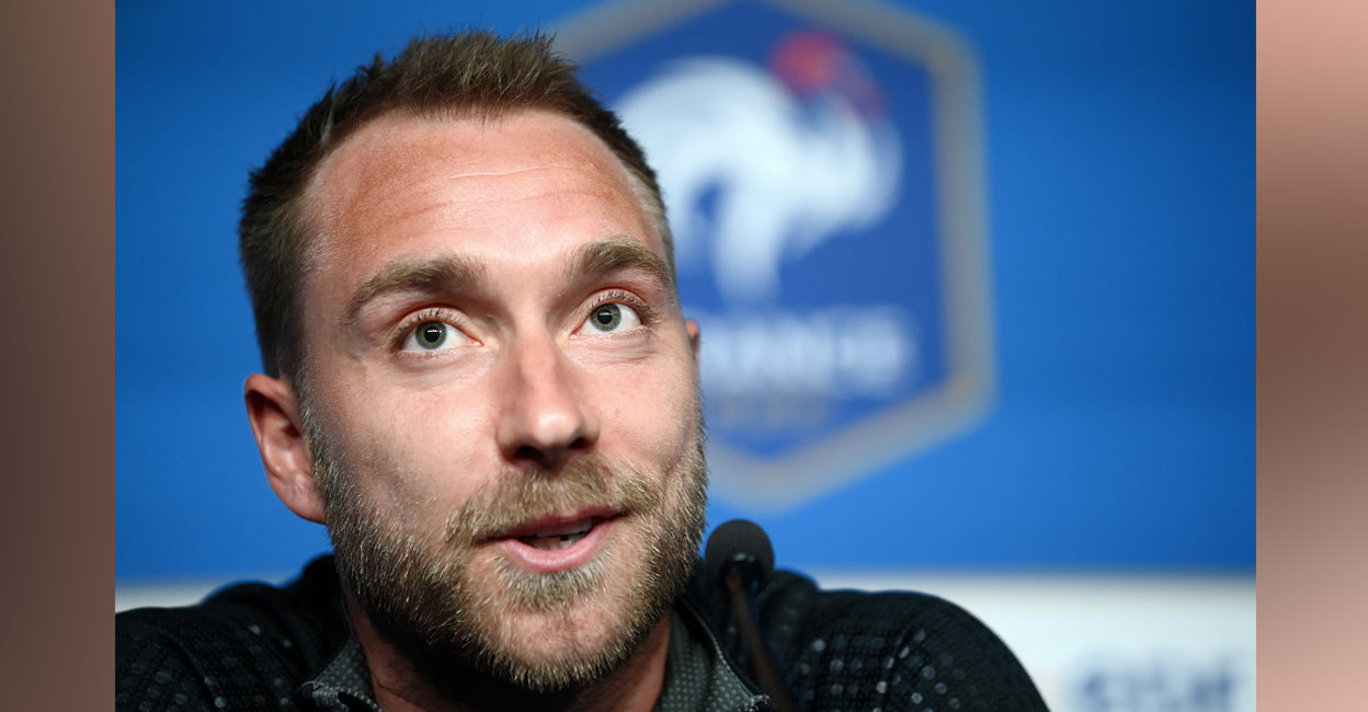 Christian Eriksen. Photo: AFP
