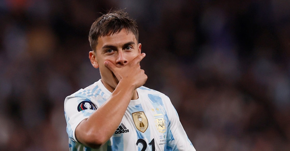 Paulo Dybala has agreed a deal in principle to sign for Serie A side AS Roma. File photo: Reuters/Andrew Couldridge