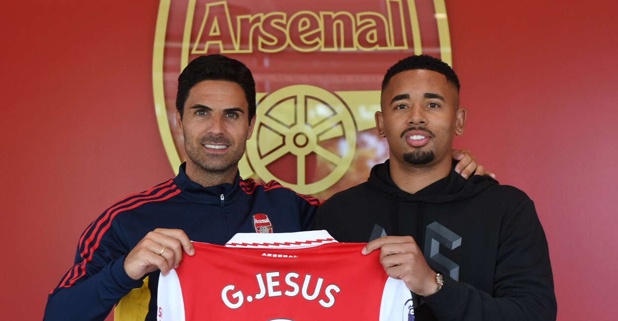 Arsenal Sign Jesus From Manchester City Football News Onmanorama