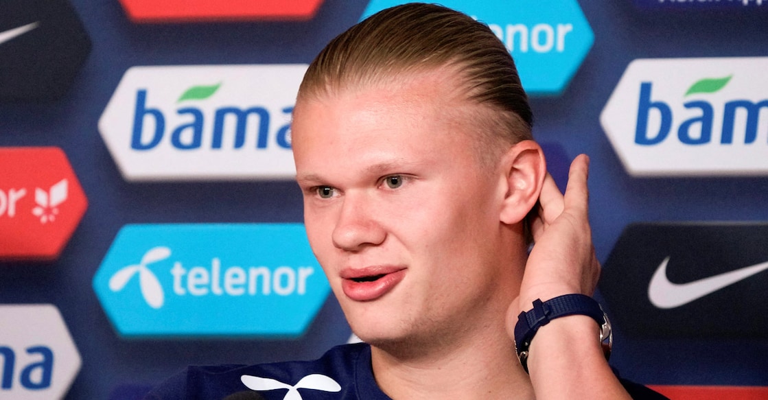 Manchester City have roped in Norwegian striker Erling Haaland. File photo: AFP/Javad Parsa