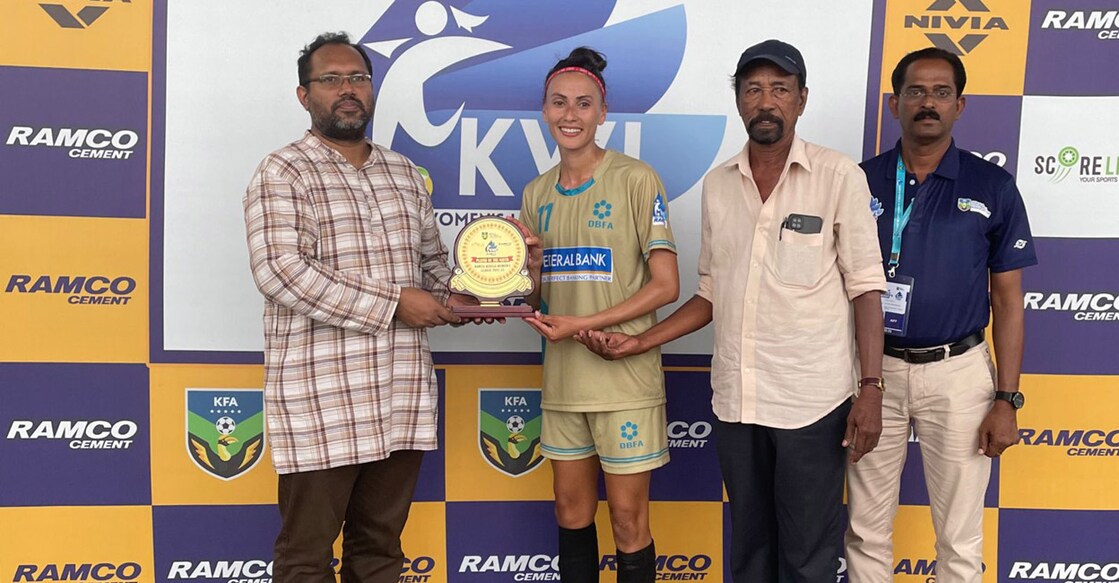 Deepa Neupane won the player-of-the-match award. Photo: By Special Arrangement