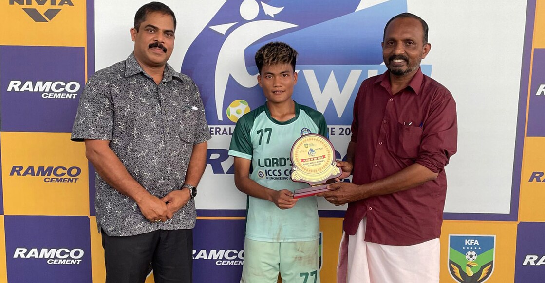 Lord's FA's Win Theingi Tun was named player of the match. Photo: By Special Arrangement