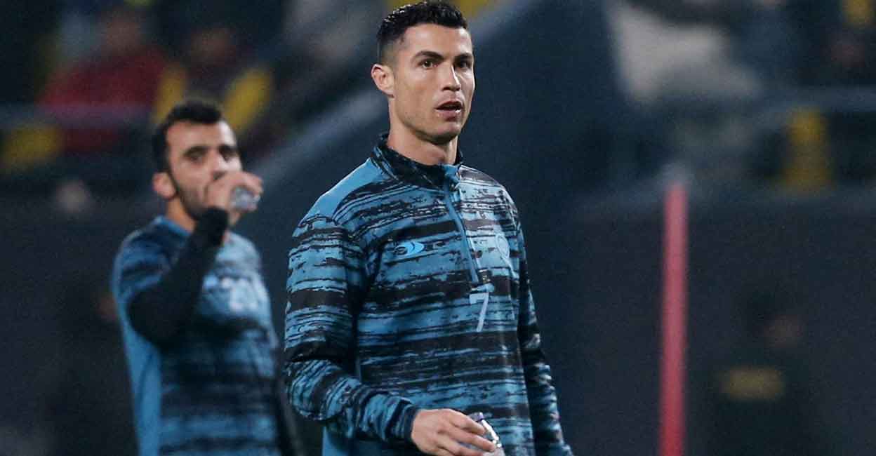 Cristiano Ronaldo Cristiano Ronaldo during training sesssion in Riyadh. File photo: Reuters/Ahmed Yosri