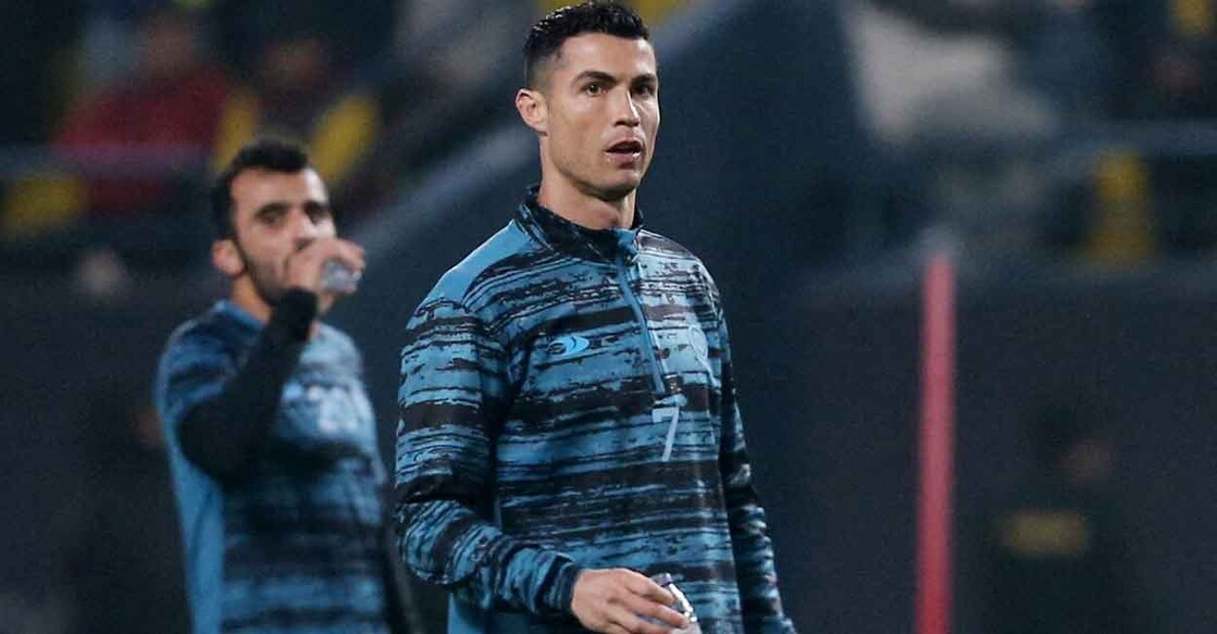 Cristiano Ronaldo during training sesssion in Riyadh. File photo: Reuters/Ahmed Yosri