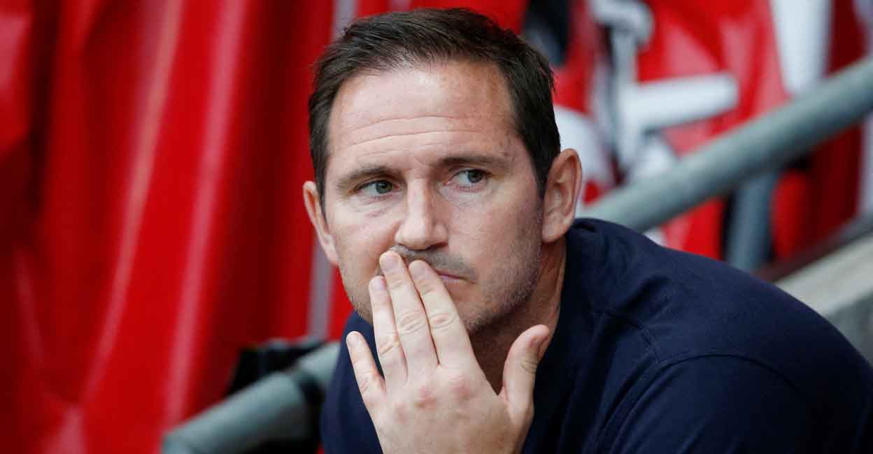 Everton had been floundering under Frank Lampard. File photo: Action Images via Reuters/Ed Sykes