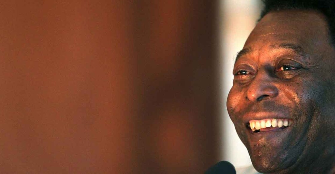 Brazilian football legend and honorary ambassador for the 2014 World Cup Pele smiles during a news conference ahead of the preliminary draw in Rio de Janeiro, Brazil, July 29, 2011. File photo: REUTERS/Sergio Moraes