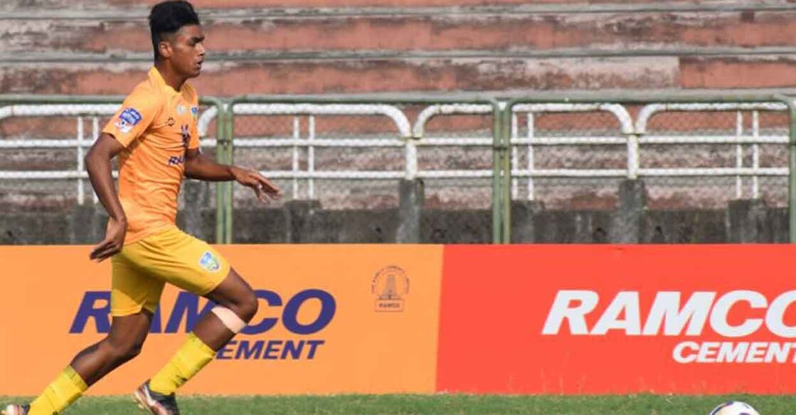 Naresh Bhagyanathan put Kerala ahead. Photo: Special Arrangement