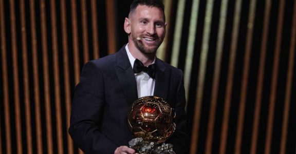 Messi wins record eighth Ballon d'Or for best player in the world