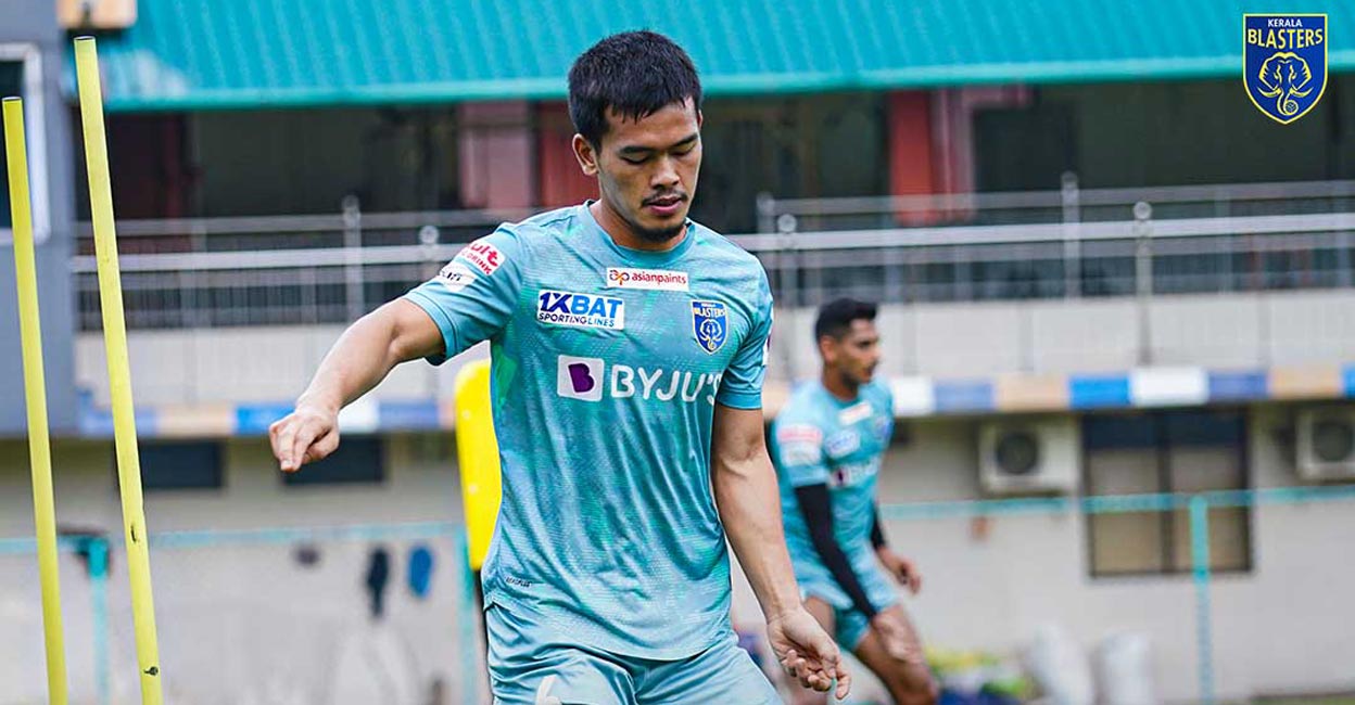 Freddy Lallawmawma The club’s medical team is closely monitoring the Mizoram player's progress. File photo: X@KeralaBlasters