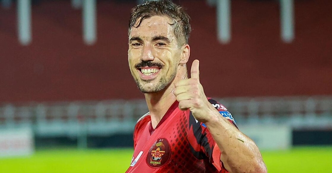 It was a game to remember for Alex Sanchez. Photo: X@GokulamKeralaFC