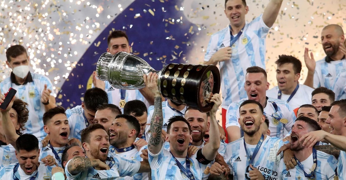 Argentina beat hosts Brazil in the final of the 2021 edition for their first major title in 28 years. File photo: Reuters/Amanda Perobelli 