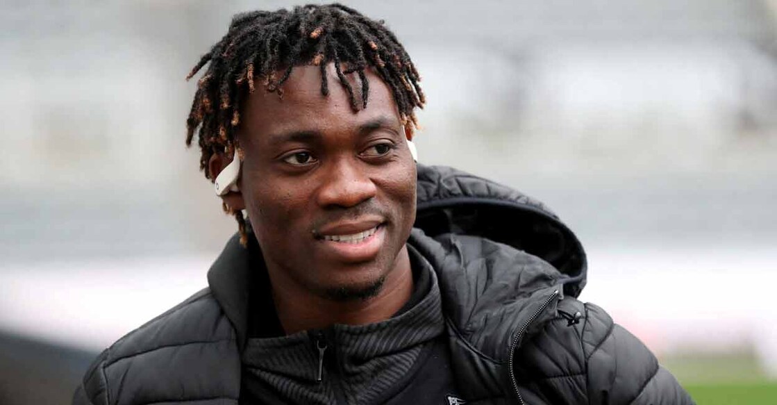 Christian Atsu during his stint with Newcastle United. File photo: Reuters/Scott Heppell