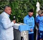 Messi Honored With Statue Next To Maradona, Pele - SilverbirdTV