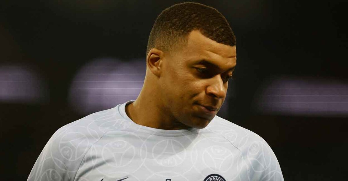 Paris St Germain's Kylian Mbappe during a warm-up session. File photo: Reuters/Sarah Meyssonnier