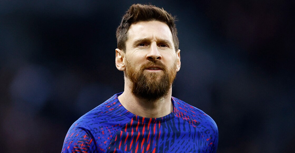 Lionel Messi in Paris St Germain colours. File photo: Reuters/Benoit Tessier