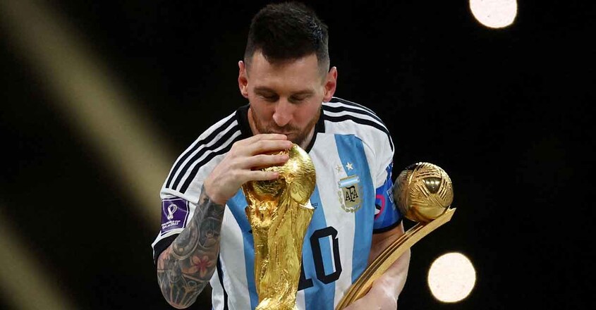 Messi Messi guided Argentina to World Cup glory last year. File photo: Reuters/Kai Pfaffenbach