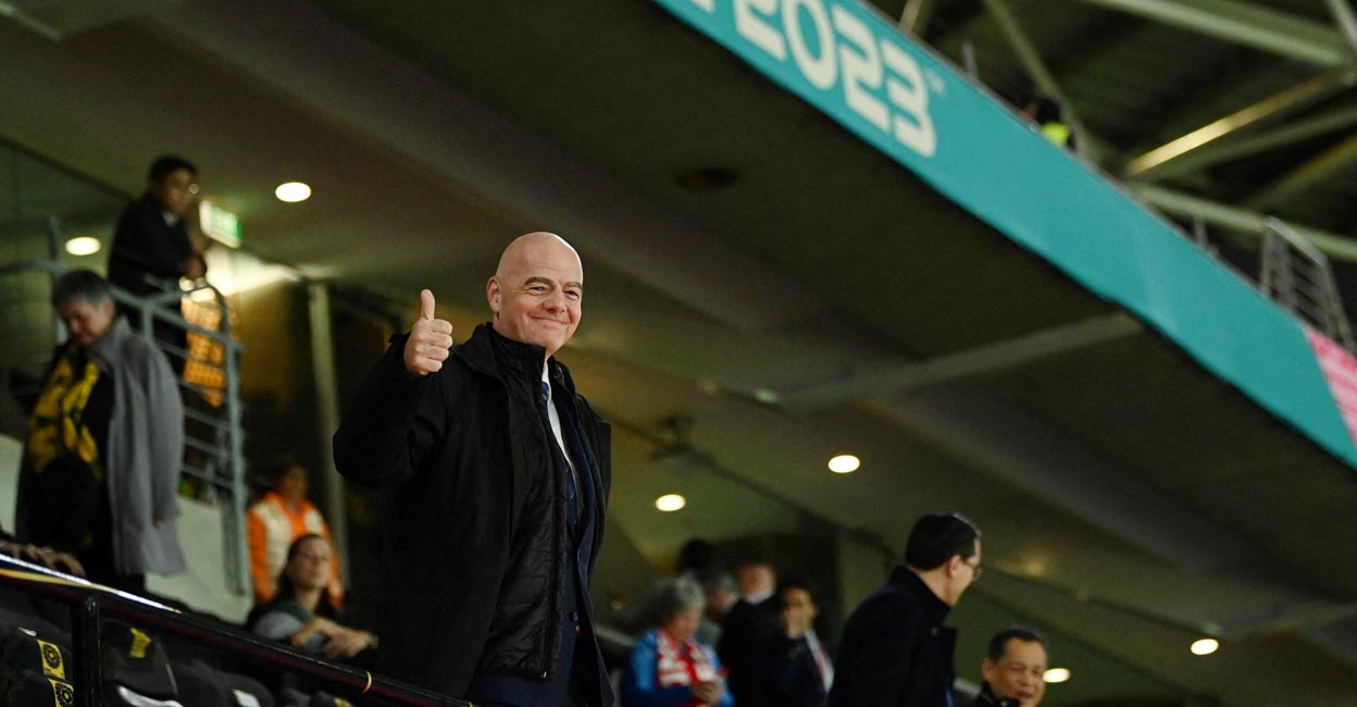 Gianni Infantino FIFA president Gianni Infantino has termed the Women's World Cup a big success. File photo: Reuters/Jaimi Joy