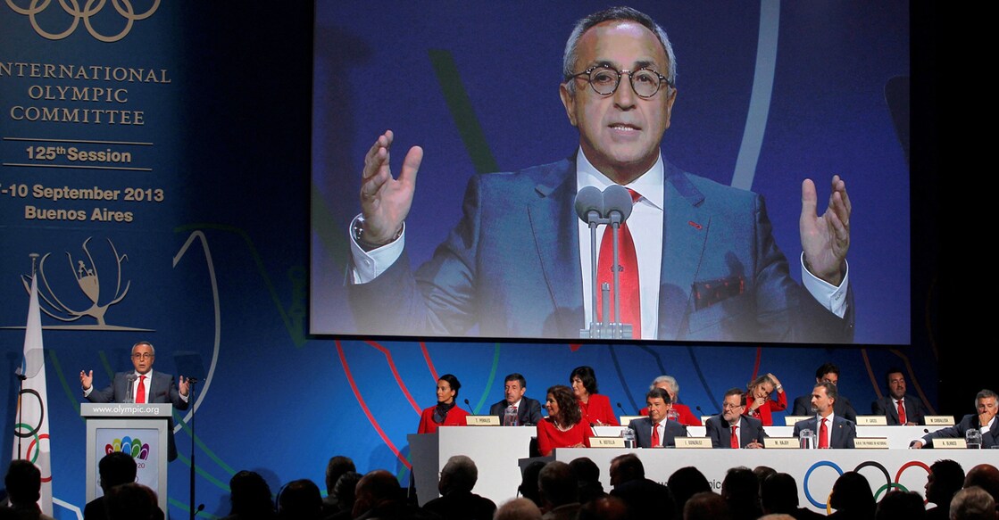 Alejandro Blanco, President of Madrid 2020 bid committee speaks during their presentation to host the 2020 Summer Olympic Games, in Buenos Aires on September 7, 2013. File photo: Reuters/Marcos Brindicci