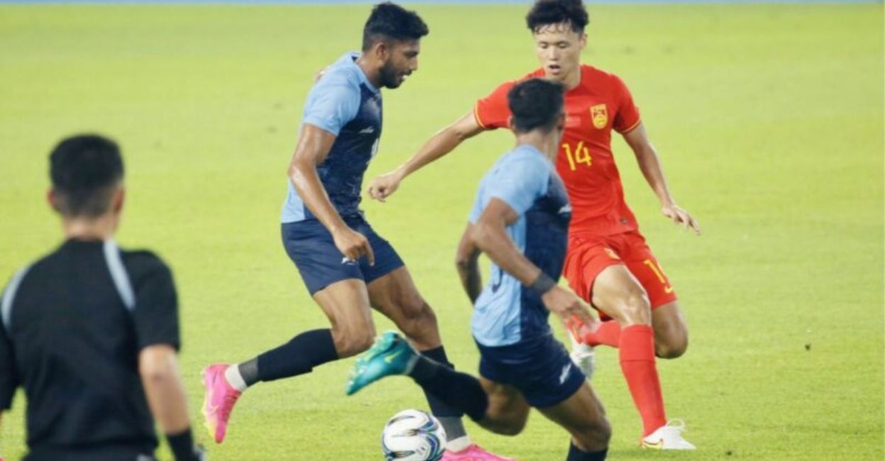 Asian Games football: China thrash under-prepared, jaded India 5-1 in opener