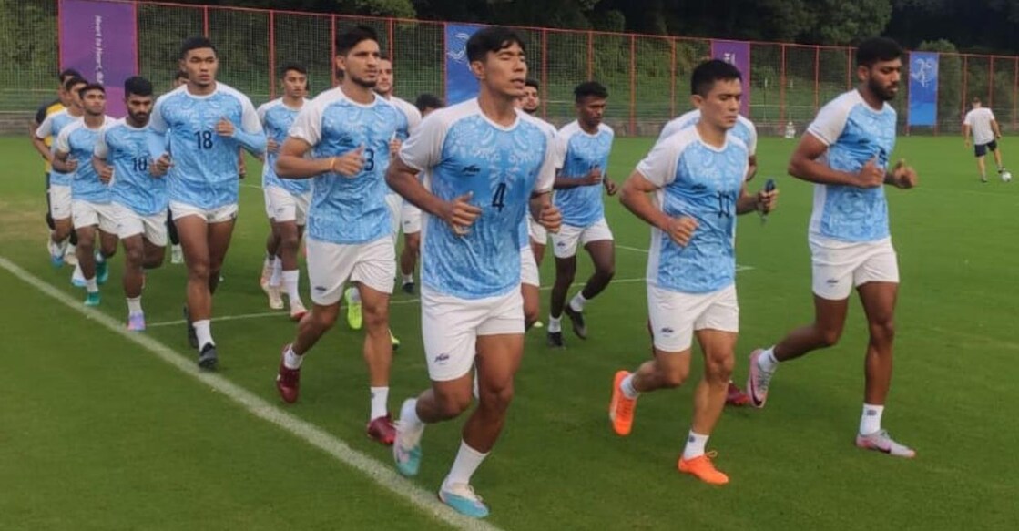 Sunil Chhetri & Co. bowed out in the pre-quarterfinals. File photo: Special Arrangement