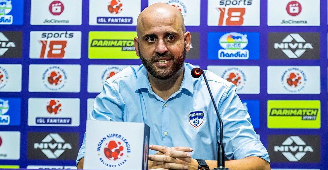 Bengaluru FC head coach Gerard Zaragoza. Photo: ISL