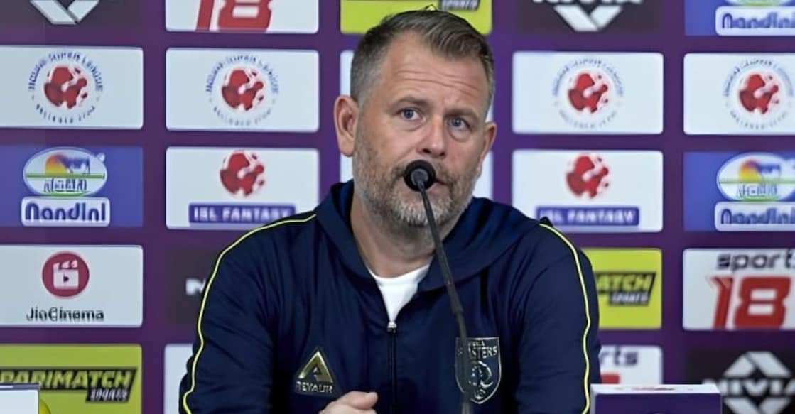 Kerala Blasters head coach Mikael Stahre. Photo: Special Arrangement