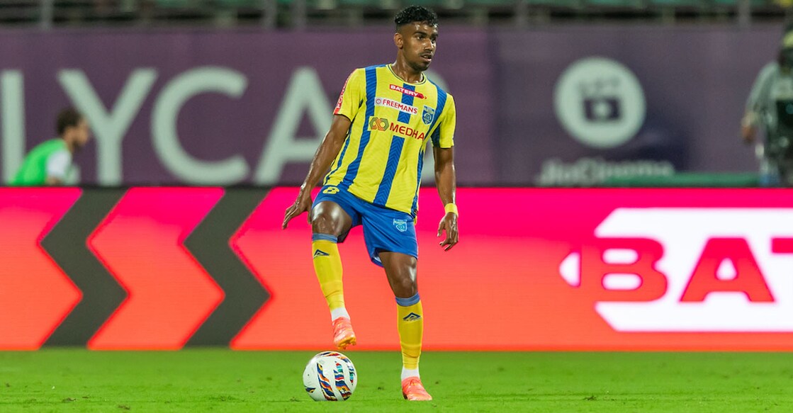 Pass master: Vibin Mohanan. Photo: ISL
