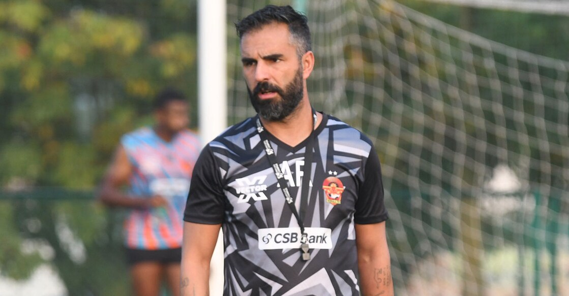 Antonio Rueda,  head coach of Gokulam Kerala. Photo: Special arrangement