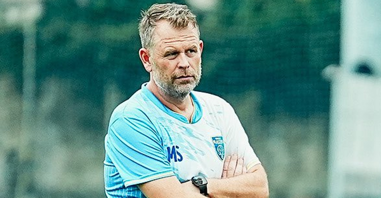 Kerala Blasters Head Coach Mikael Stahre. Photo: KBFC